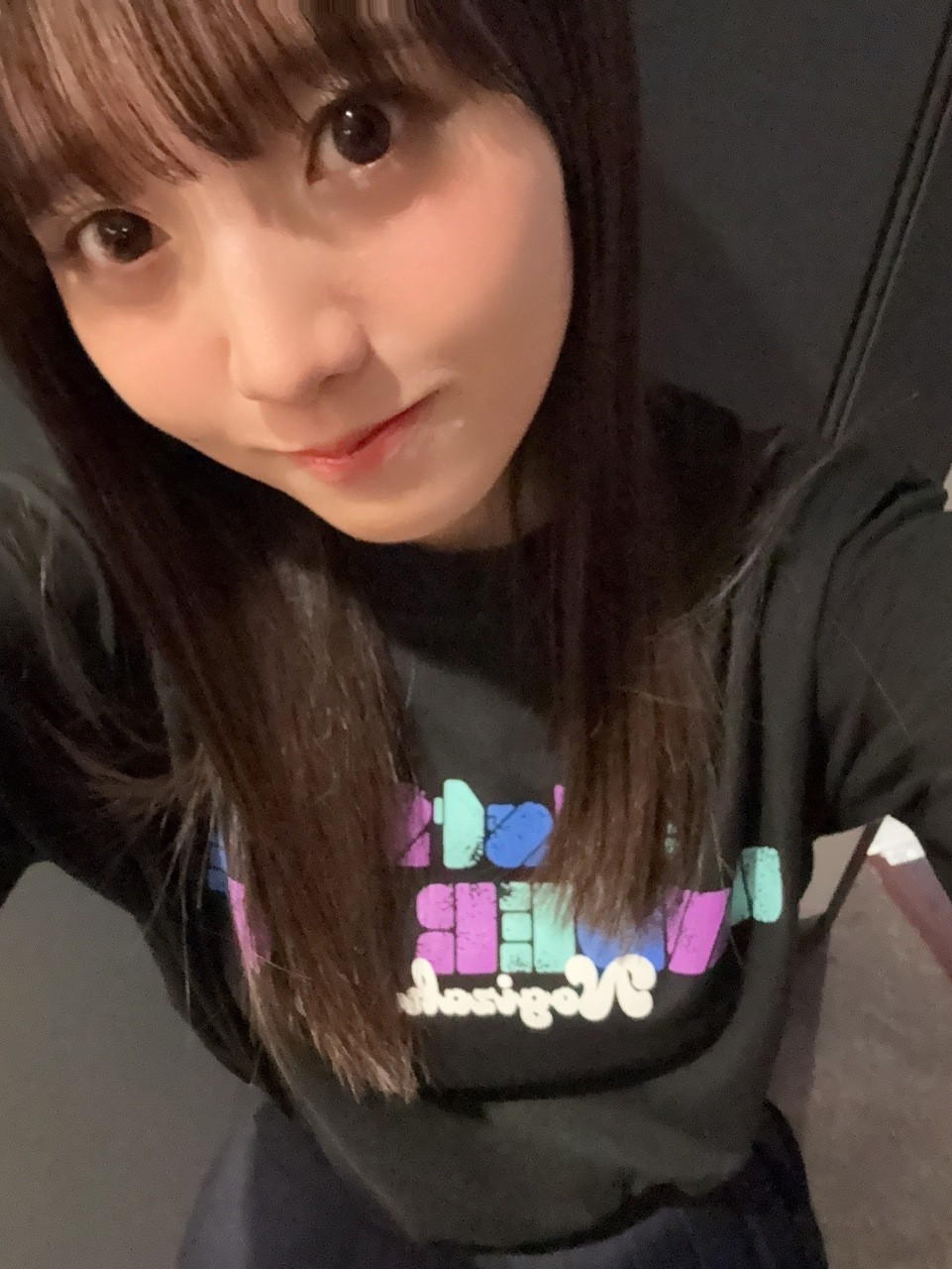 海邉朱莉「６期生へ　たくさん笑う６期がとてもすきです。みんなと出会わなかったら今