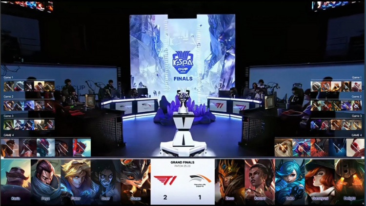 战歌起! T1上中辅爆送 Zeka梅尔无敌法阵制霸 双方进决胜局