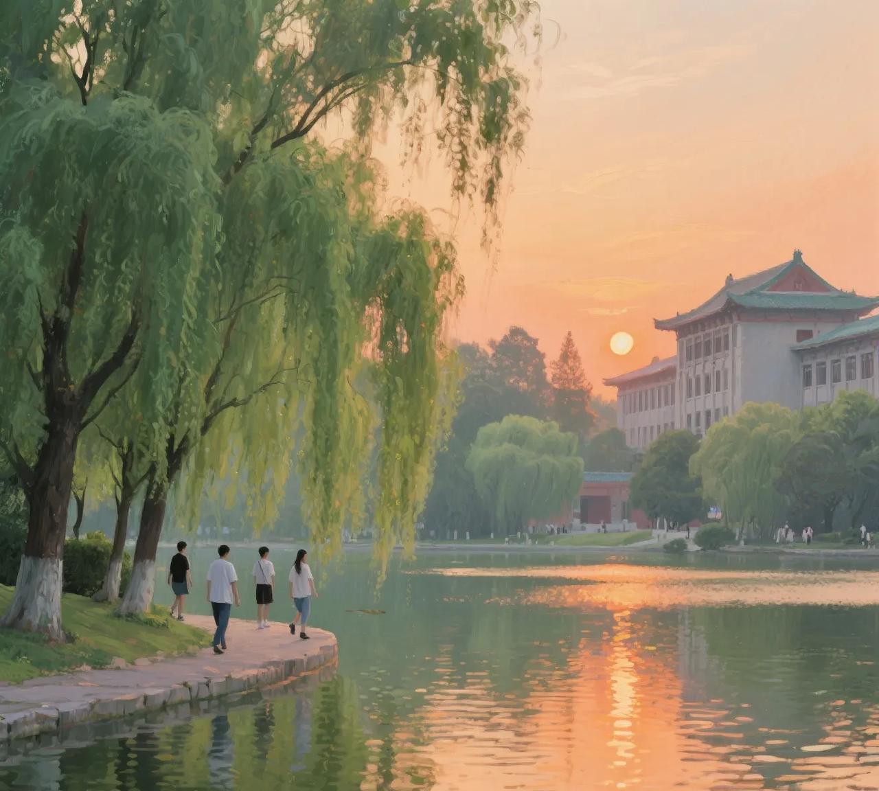最有望在未来几年超过华东五校南京大学的大概就以下几所高校。中国人民大学：人文社