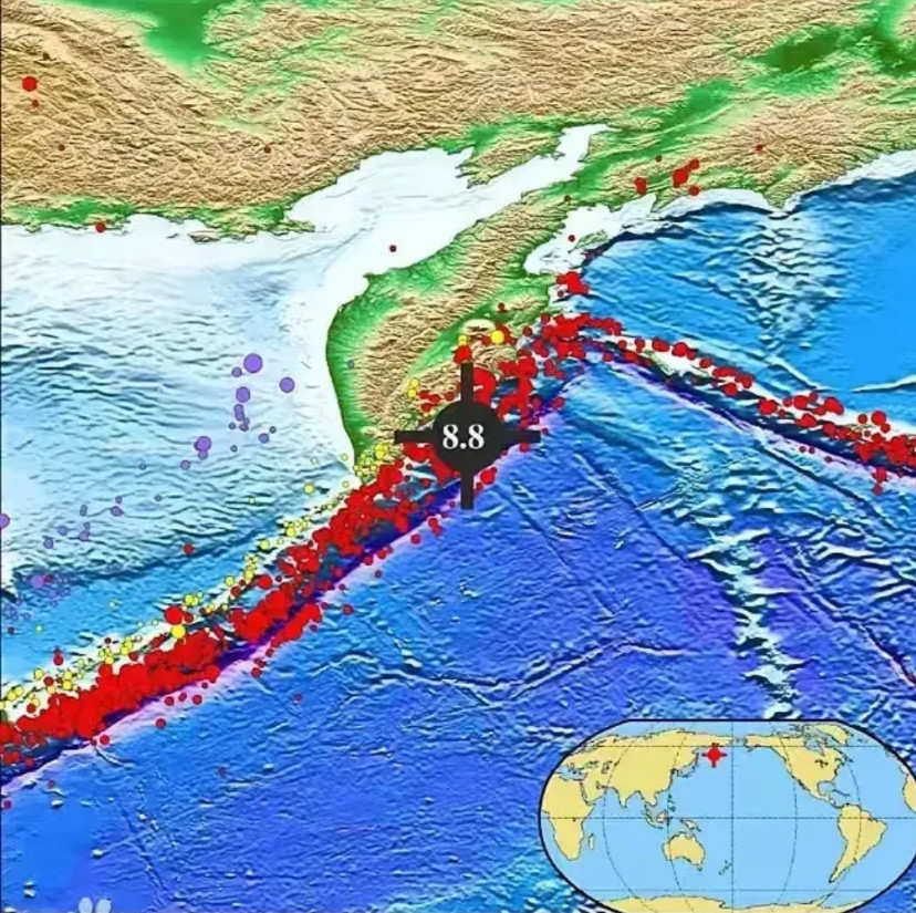 顺坡下驴！这次俄罗斯堪察加东岸远东地区发生的8.7级大地震，对俄罗斯各个方面造