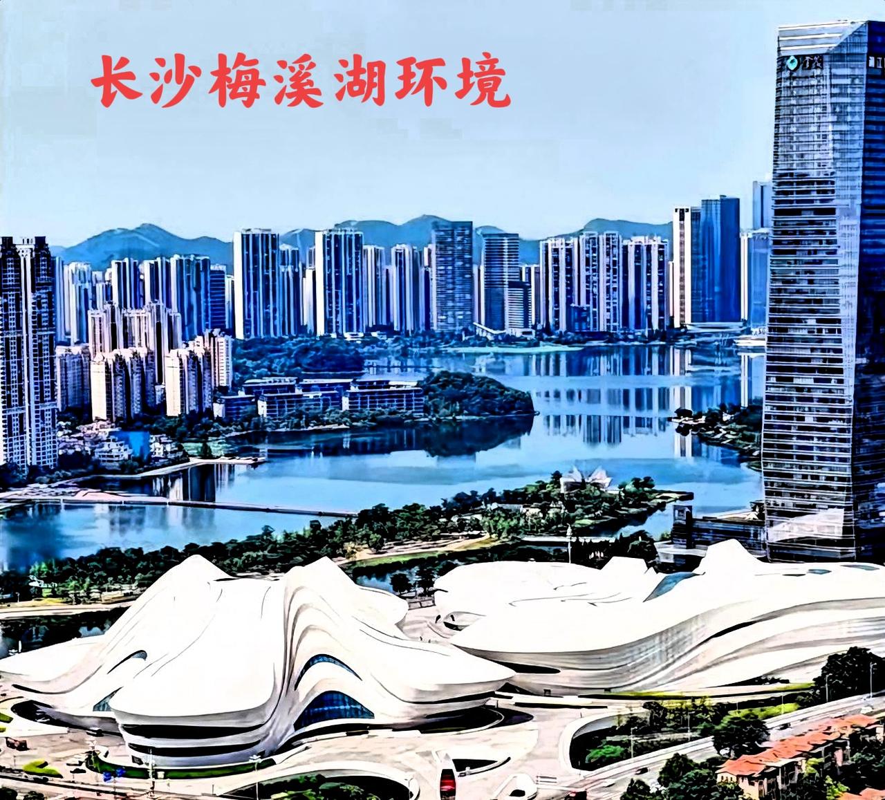 长沙梅溪湖也是一个环境优美的城市，可发展了这么多年，梅溪湖城建的规模怎么不见得变
