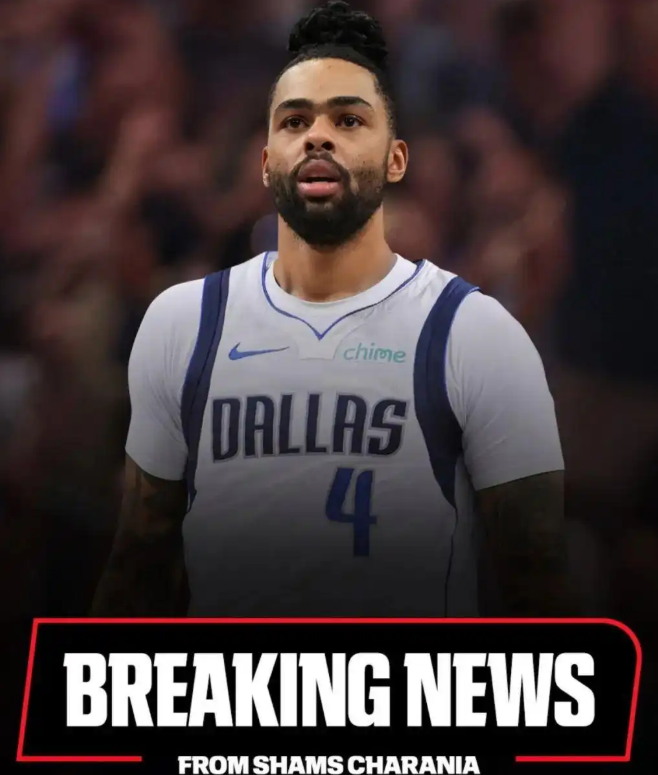 丹吉洛-拉塞尔今日担任替补砍下30+，生涯首次昨日NBA独行侠以110-122