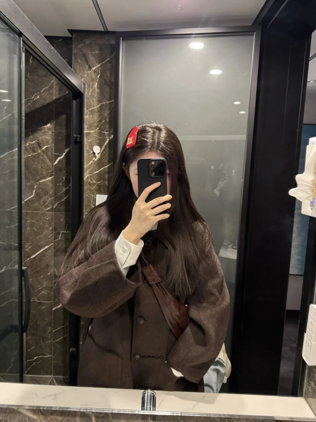 又是一件绝美大衣叠穿