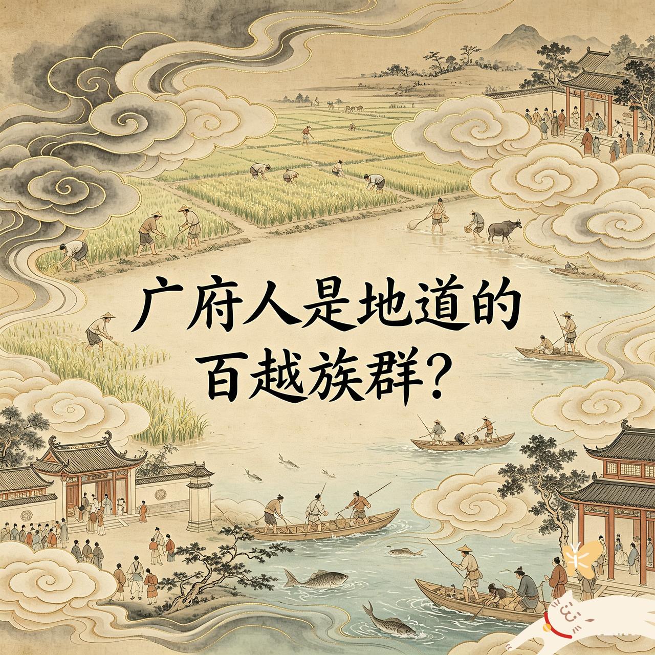 总有人说，新构建出来的“广府人”(珠三角广州府本地人)，是汉化很深、但仍带有着明