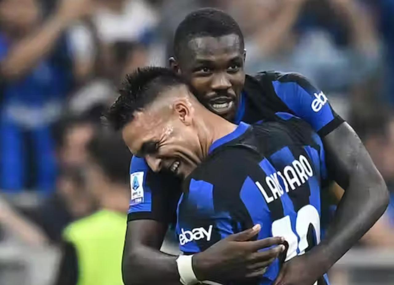 罗马也是倒霉，这个节点遇到国米，国米把这点气都出在罗马身上了，劳塔罗复出对全队精