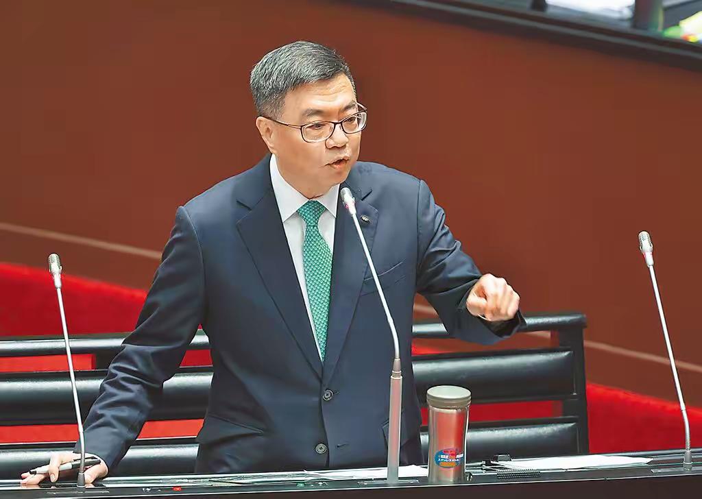 台“行政院长”卓荣泰今天上午赴“立院”备询，并接受媒体联访。媒体提到，国民党主席