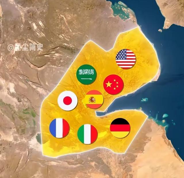 吉布提算是世界上最安全的地方了，谁也不敢打，因为这里基本上聚集了当今世界所有大国