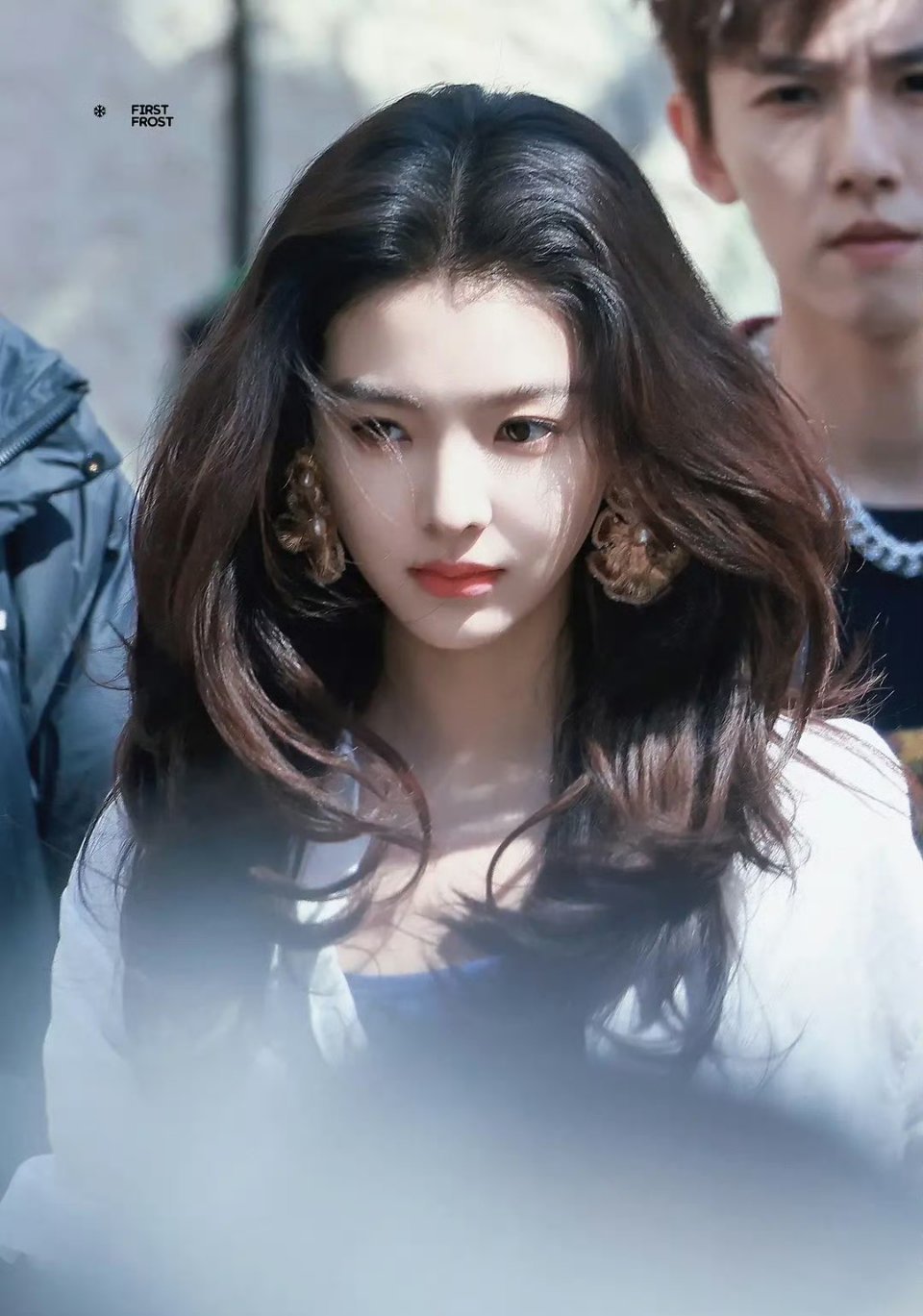 章若楠新路透，感觉超级超级成熟的头发