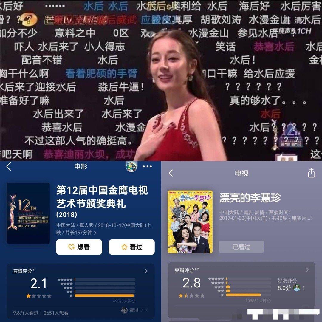 迪丽热巴的水漫金山是什么情况​​​