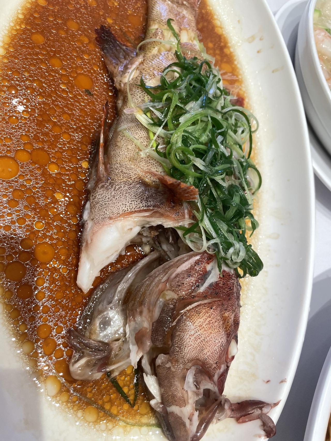 美食粤菜清蒸鱼美食分享美食探店