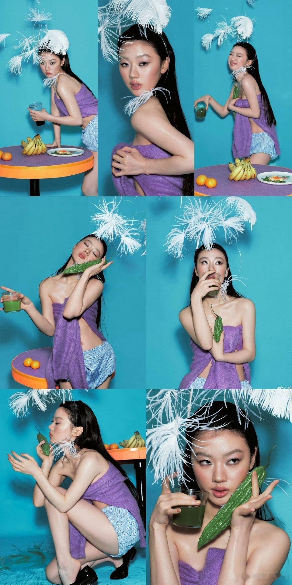 单依纯一口气发了54张图被单依纯的生日美图刷屏也太幸福了！54张大片，像是看了