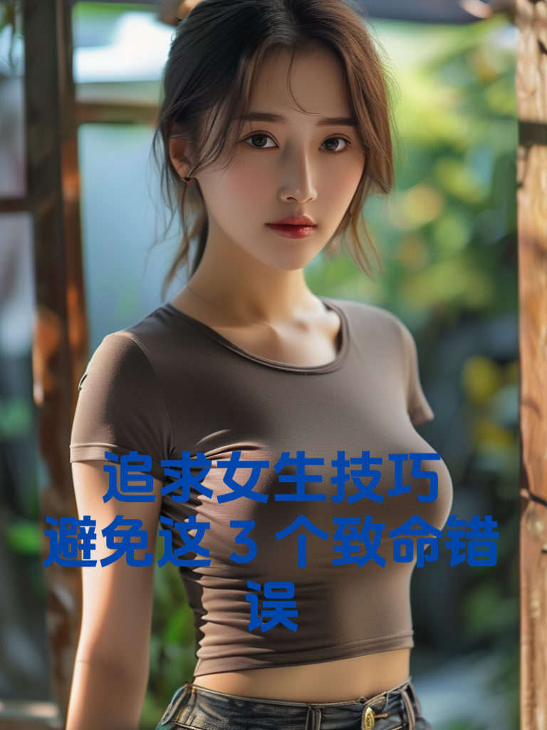追求女生技巧：避免这3个致命错误
