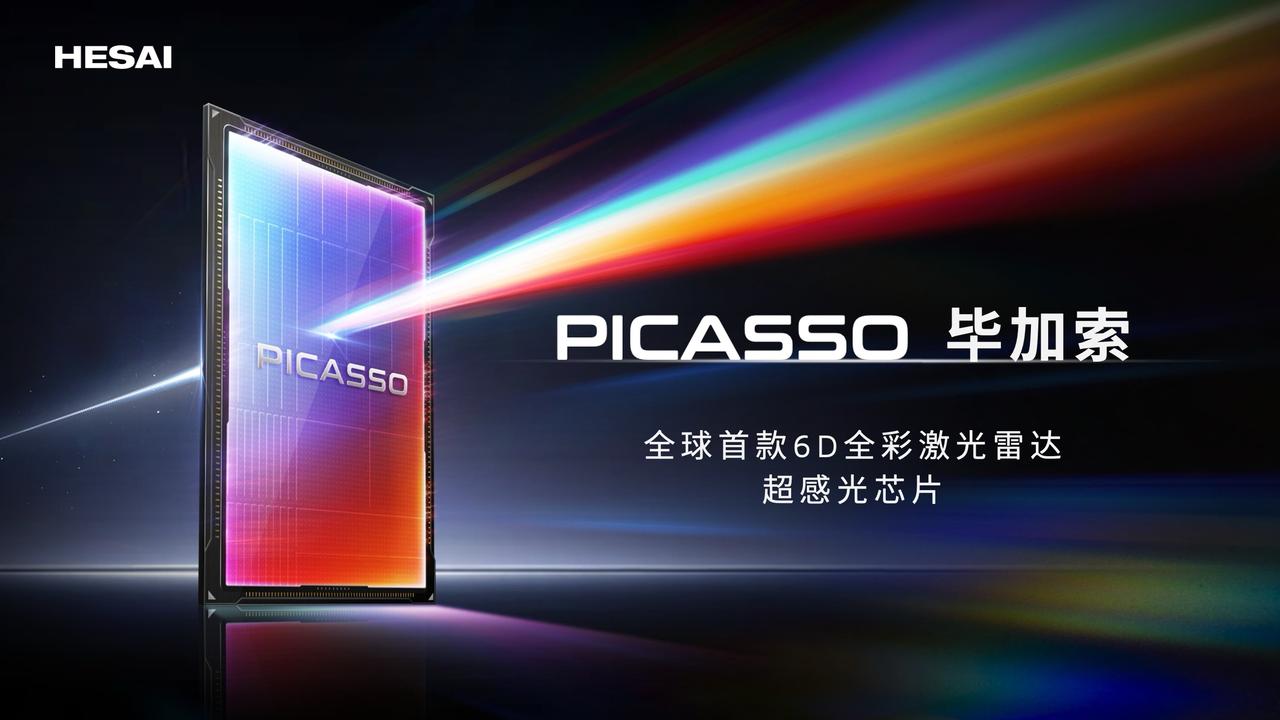 《禾赛连发四款新品：全球首款6D全彩激光雷达芯片，从感知进化到理解》禾赛这次技