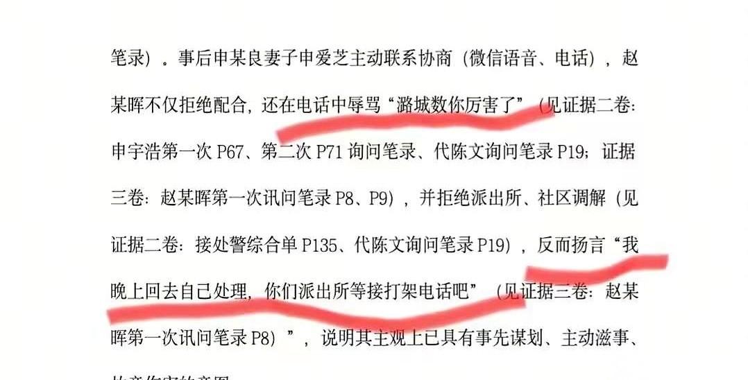 派出所里撂下那句“我晚上自己处理，你们等着接打架电话”，她当时估计觉得自己特牛，