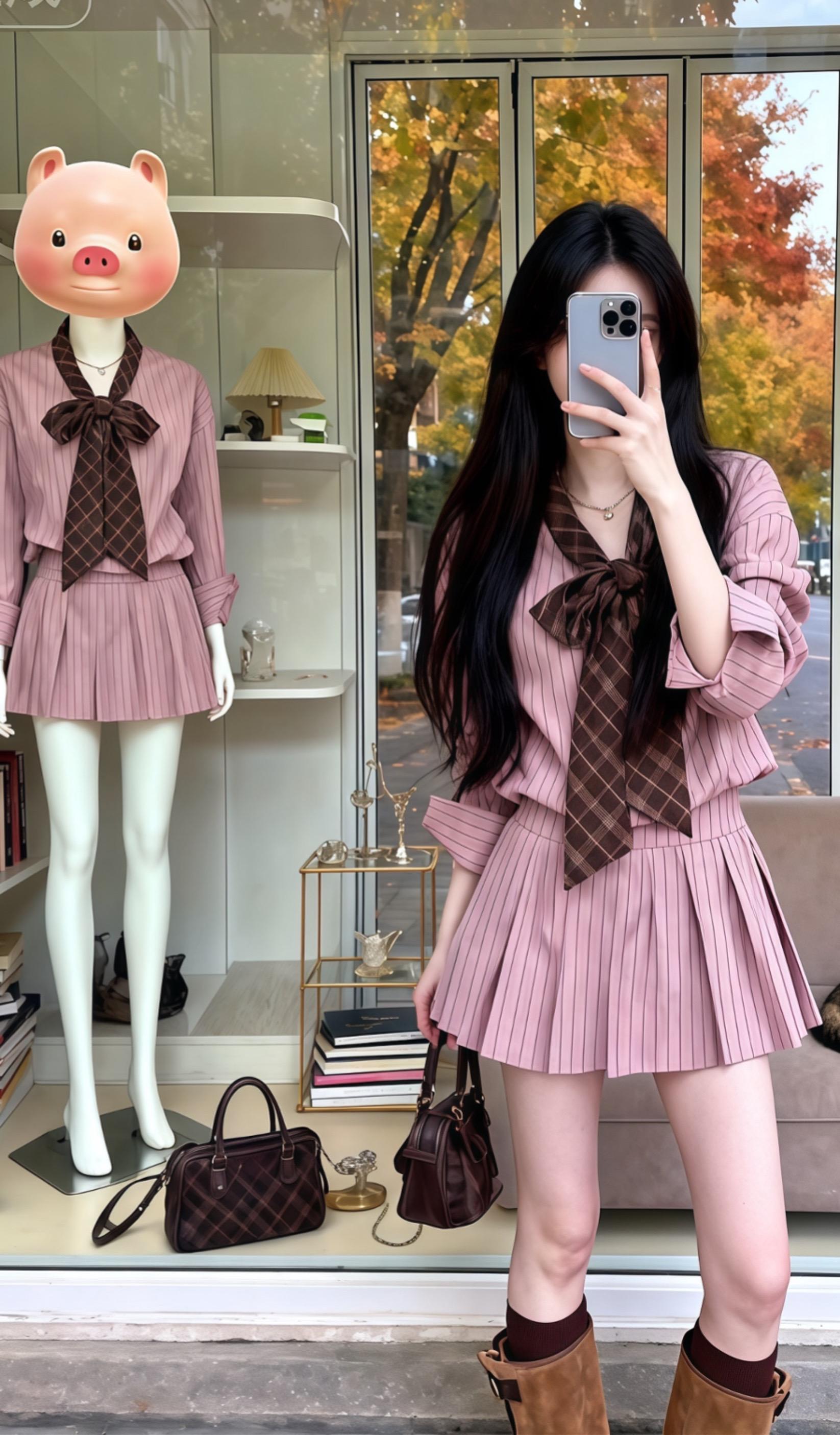 气质这一块拿捏死死的 时髦精的ootd 高级感穿搭 今日穿搭look