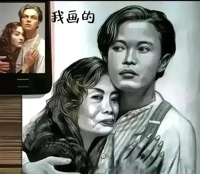 左边是我画的，学费十几万，右边是老师画的，要我继续学