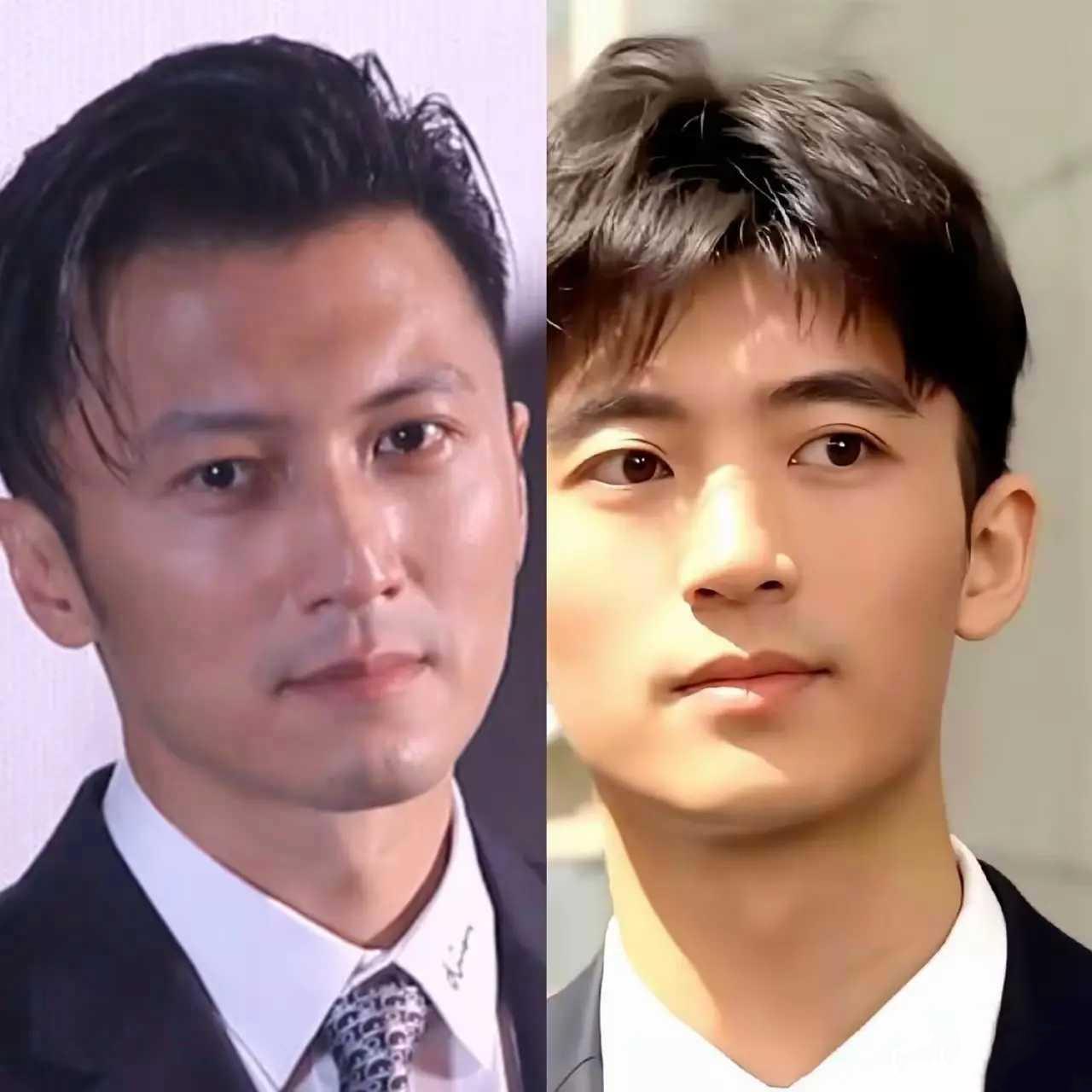 Lucas和谢霆锋气质差在哪，一看就懂很多人说Lucas越长越像谢霆锋，其