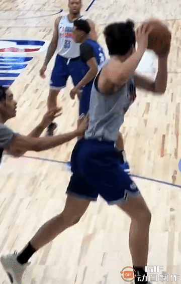 CBA外援新政见效了？今天杨瀚森在2025NBA选秀大会联合试训对抗赛中表现出色