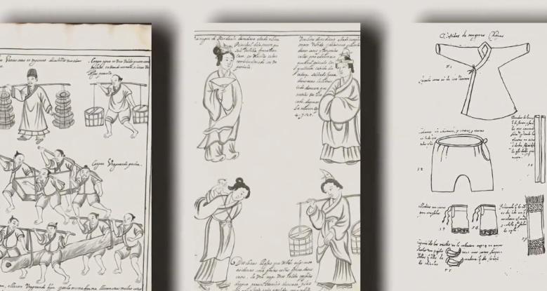 400年前西欧囚犯手绘：揭秘大明男儿“硬核”日常，老外都看呆了！17世纪的天启