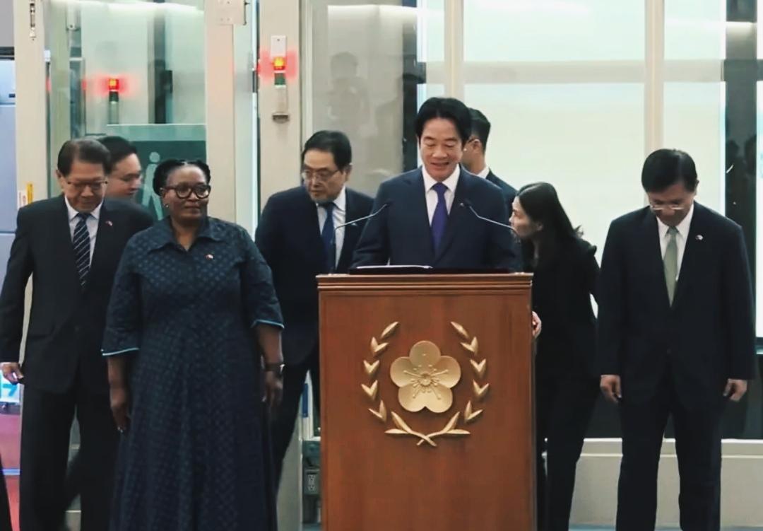 这下真相大白了，赖清德能顺利返回岛内，全靠斯威士兰给的“护身符”5月5日，岛