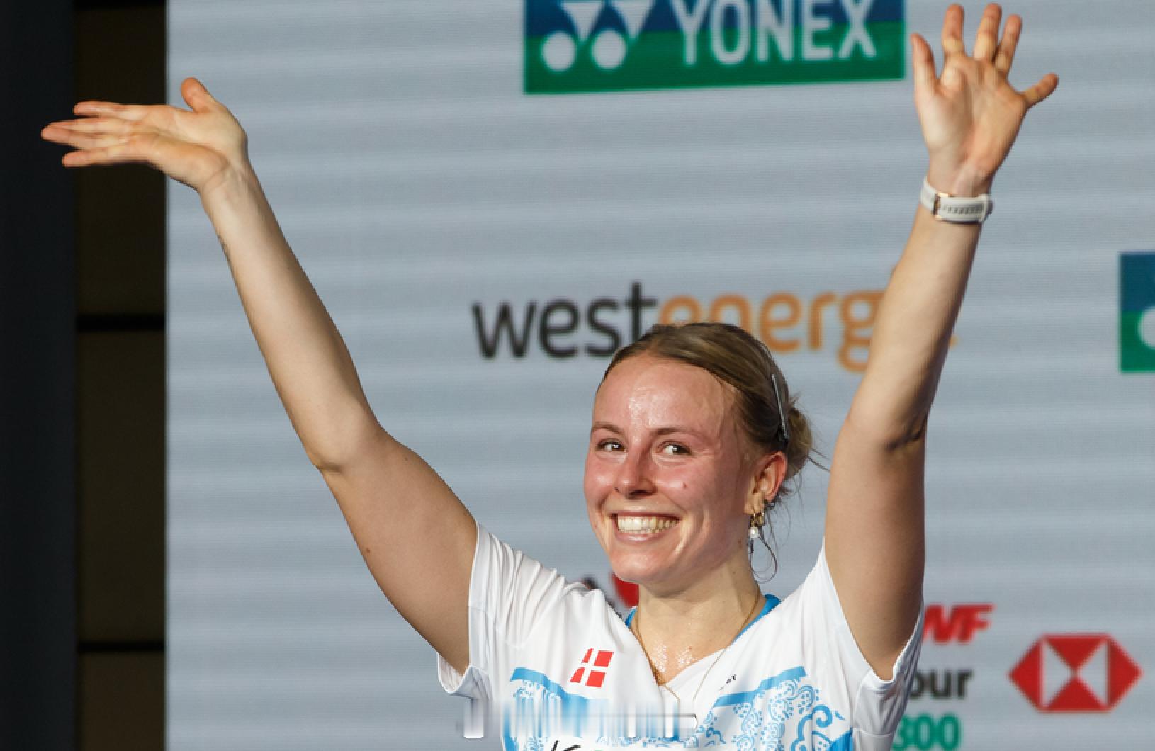 🇩🇰米娅夺得2025年海露羽毛球公开赛女单冠军，她也是本赛季第一位站上世界