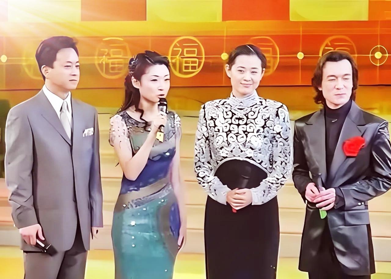 那年春晚，朱军、周涛、倪萍、李咏联袂主持…朱军经典回忆春晚经典春晚老照片