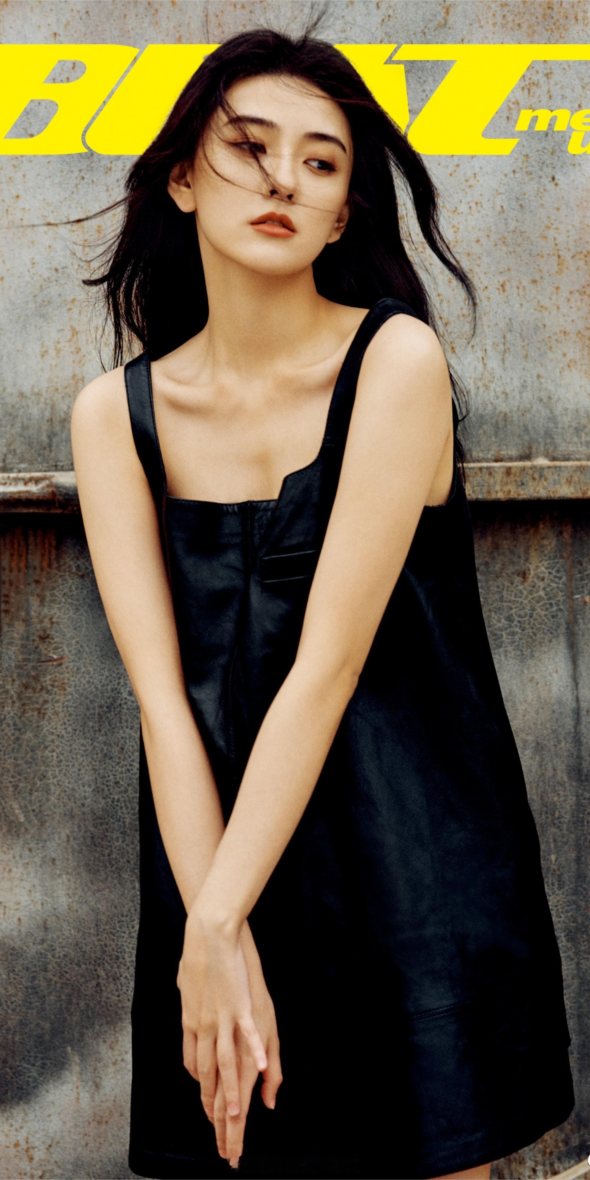 梁洁小香风穿搭写真