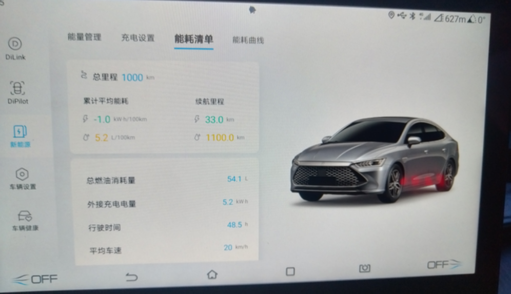 关于比亚迪秦PLUSDM-i的用车体验优点:油耗还是挺低的，要是充电那就更