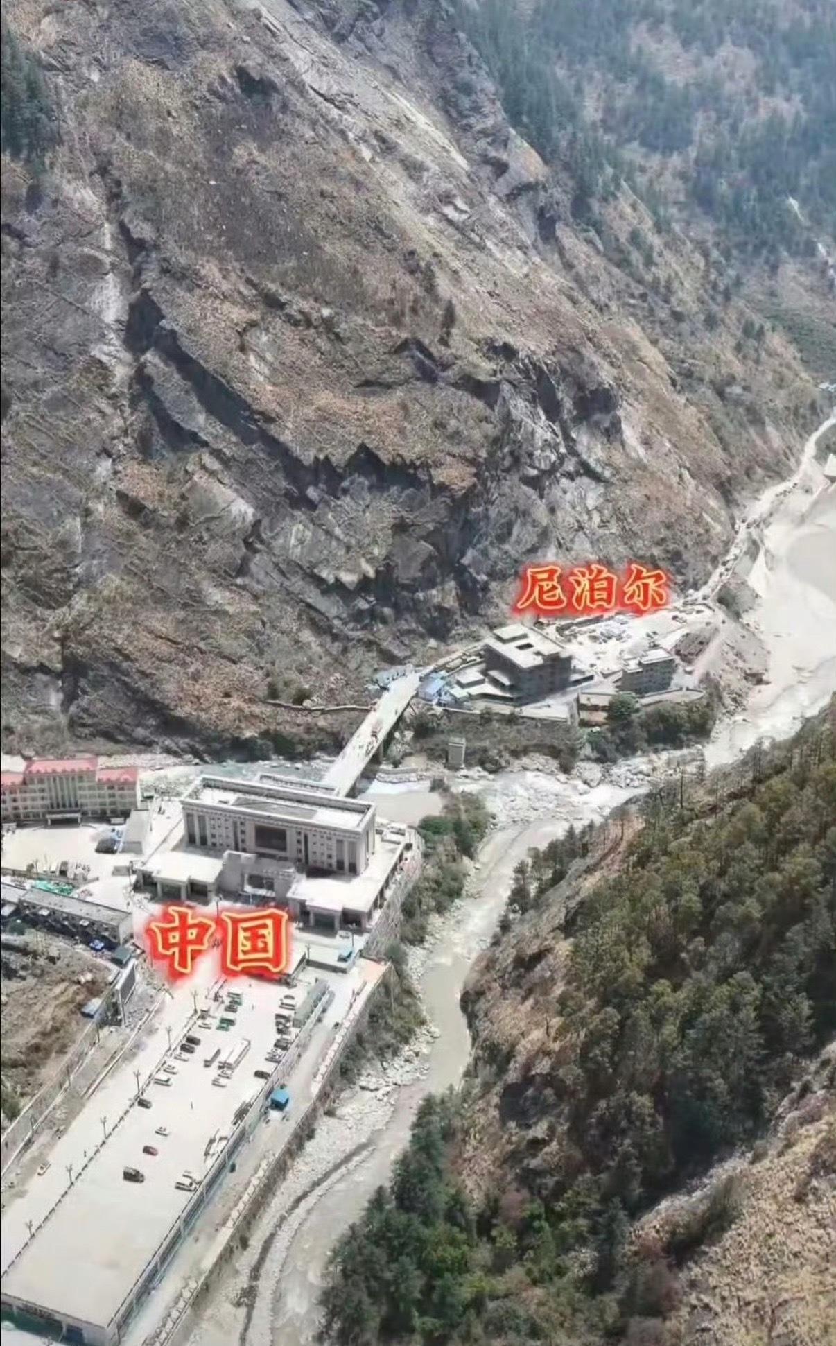 尼泊尔冰崩7分钟到西藏吉隆7分钟能跑多远？在大自然面前，人类真的是渺小[哭哭][