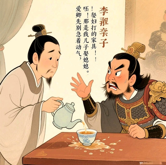 639年，李世民试探性地问44岁的尉迟敬德：“朕听说你想造反，是真的吗？”