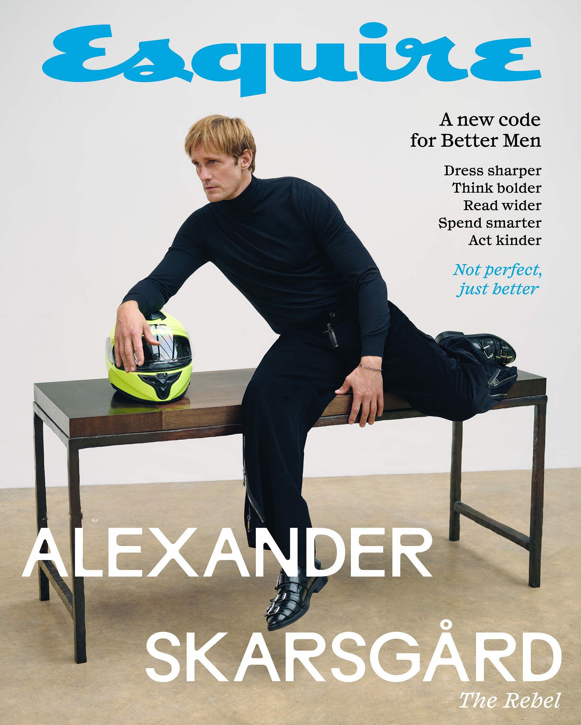 天哪~~E大最丑造型出炉——登上英国《Esquire》冬季男士刊封面及写真美图大