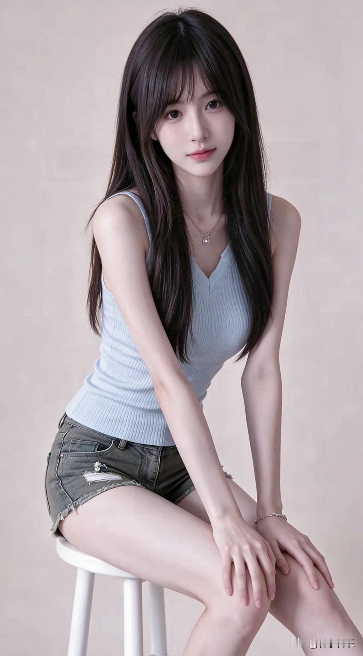 清新少女风，甜美可人，轻松夏日穿搭。少女风写真照分享你的随手拍