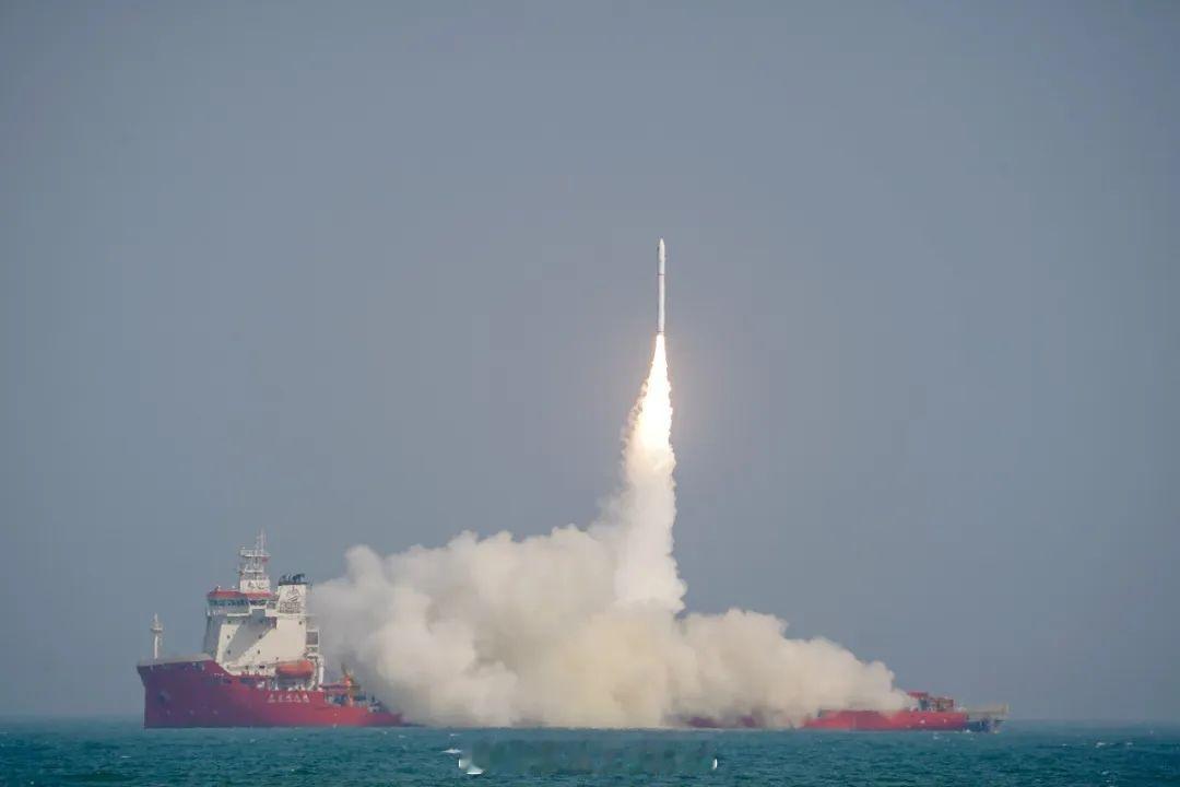 【谷神星一号海射型遥五运载火箭成功发射🙌】北京时间2025年5月19