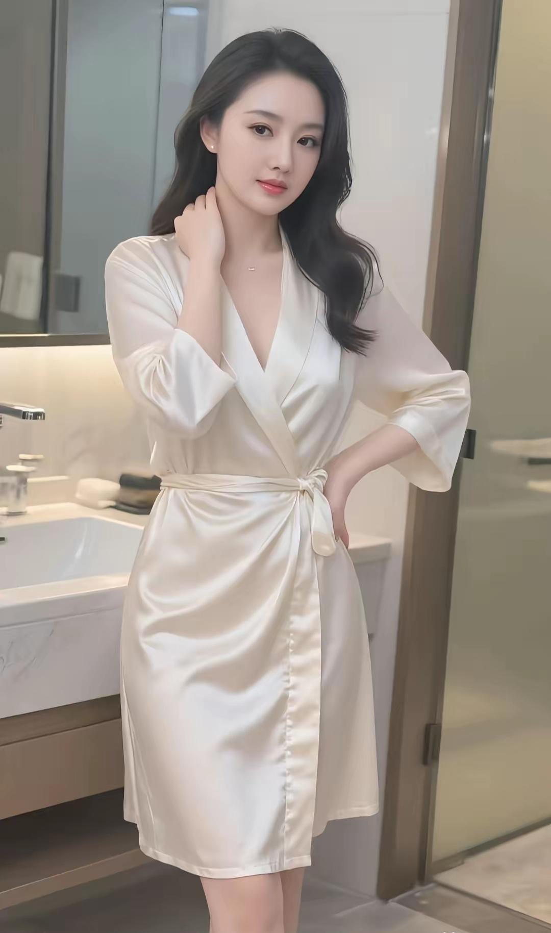 镜中人影，似水年华。