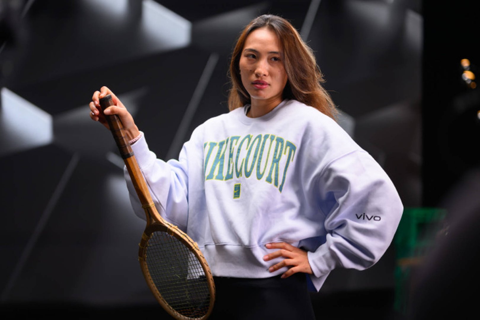 郑钦文2025年11月28号中国著名网球名将战神文郑钦文————2025年11月