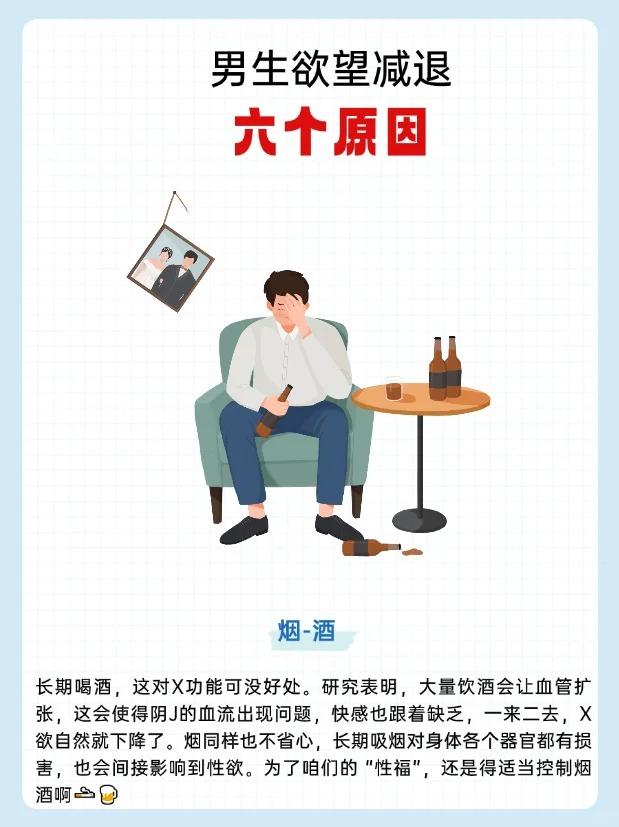 男生欲望减退的6大原因，一定要了解！