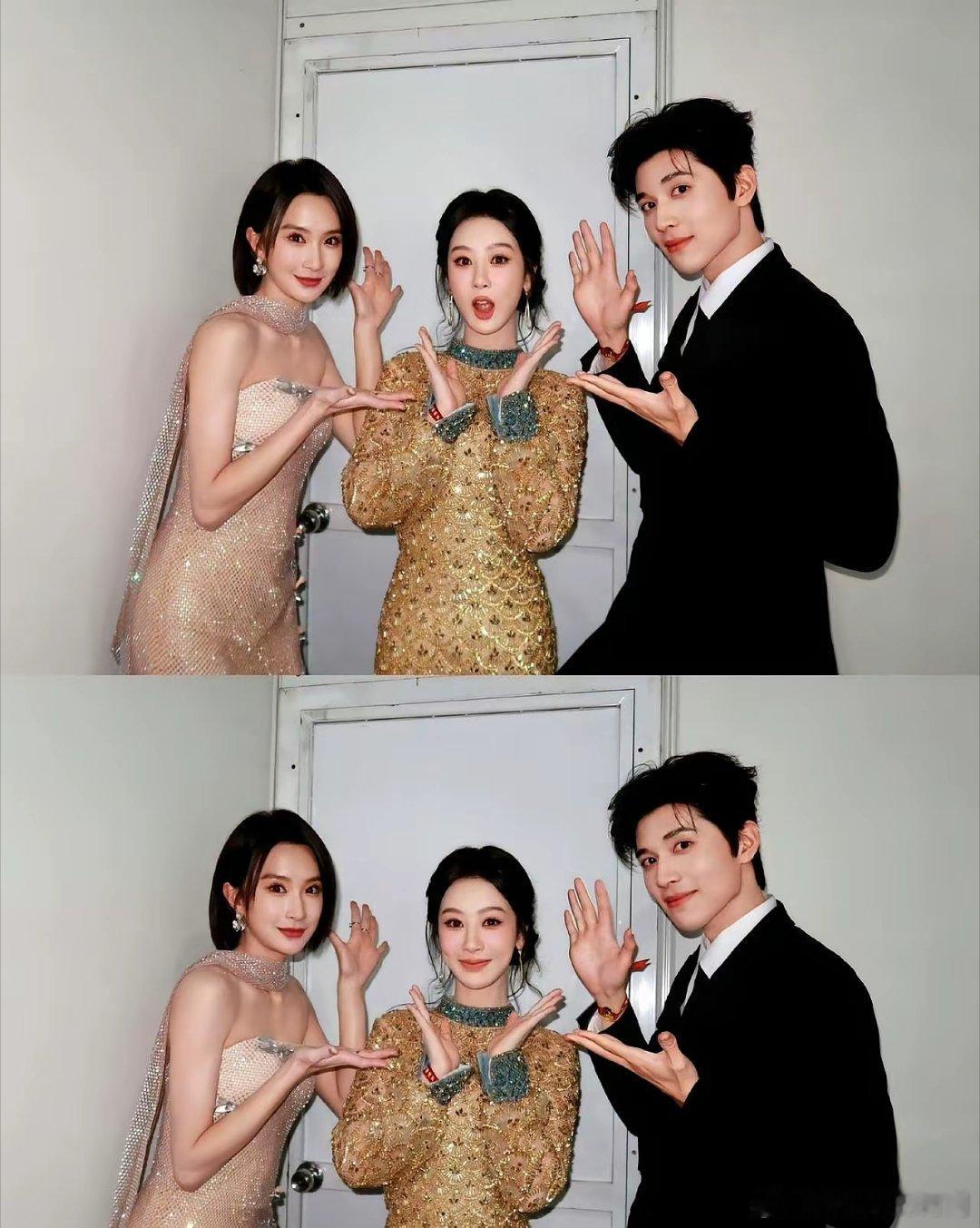 撕开娱乐圈后台的假面，才看懂杨紫有多“可怕”。前排是吴京李冰冰，她侧身就聊上了，