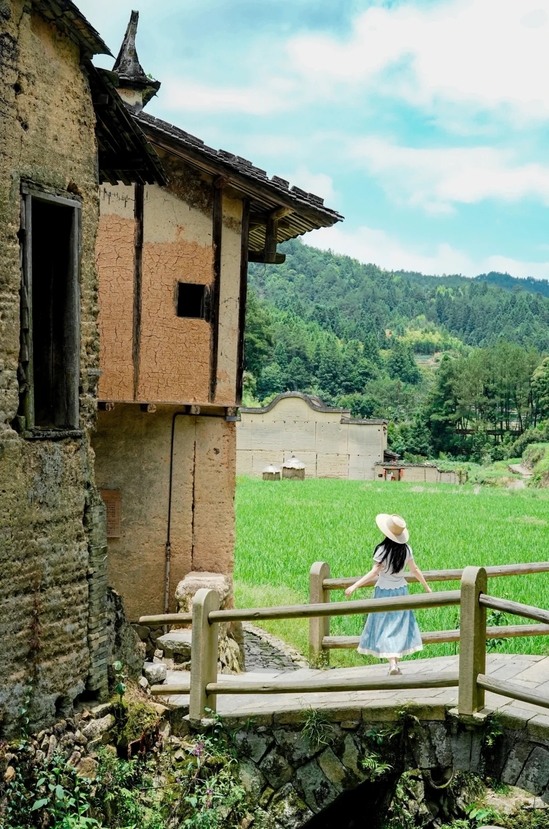 在屏南厦地古村，走进了宫崎骏的夏天