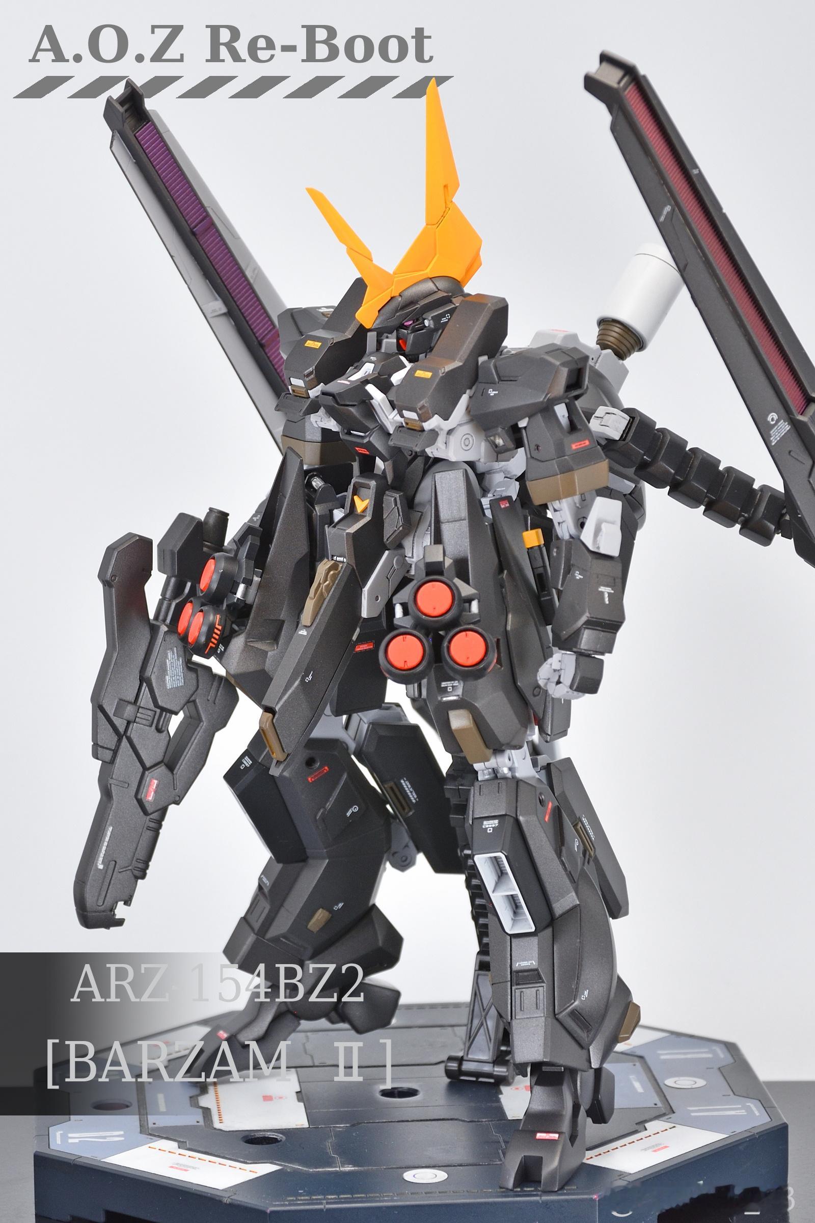 巴扎姆2·黑色Ver.（byもづ）高达模型高达模型​​​