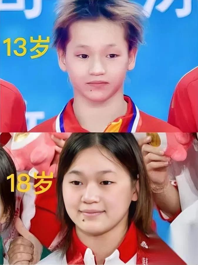 18岁咋还像小孩？全红婵采访里藏着答案……看她面对镜头时，眼睛亮得像揣着