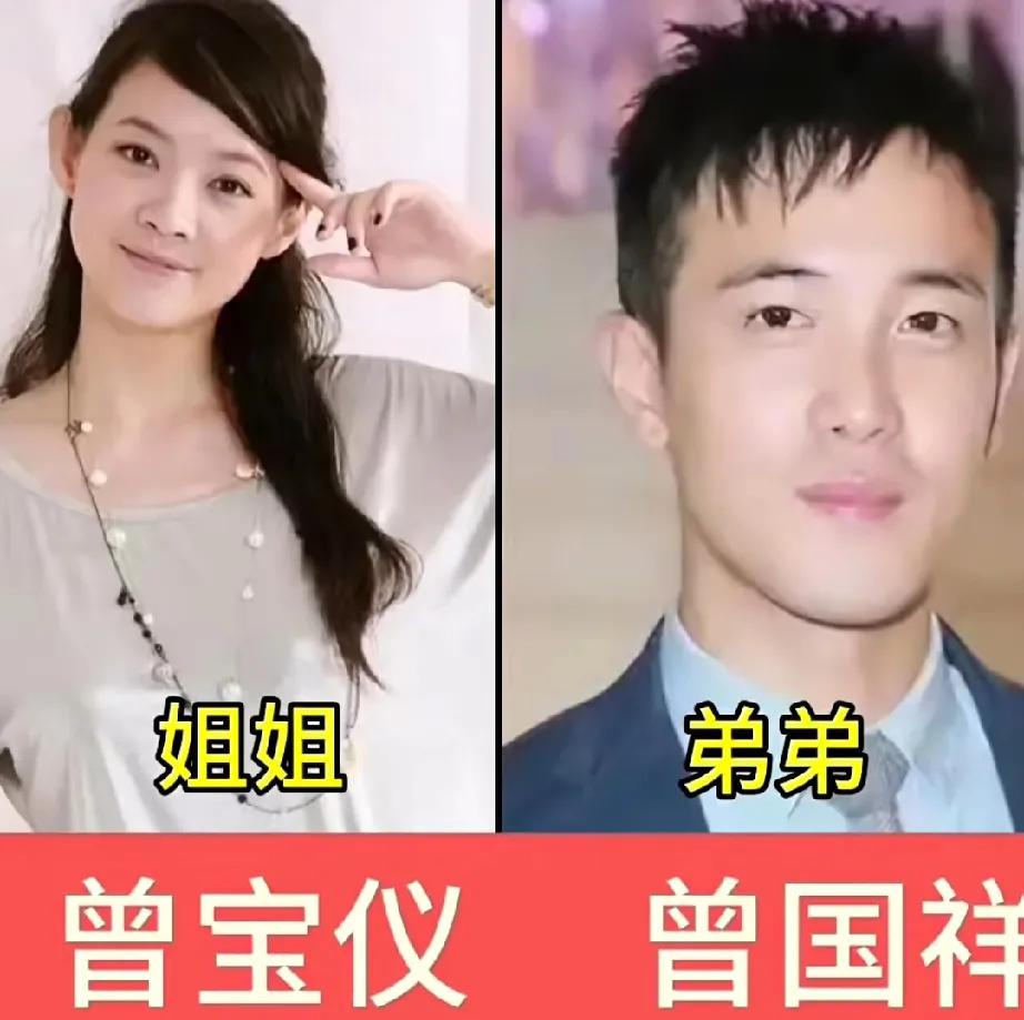 曾宝仪的弟弟。宁静的弟弟。沈娜的弟弟。这些女明星们她们都有弟弟，只不过她们