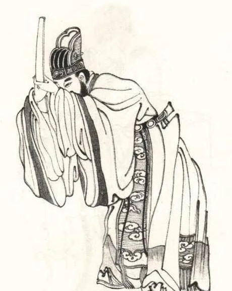朱元璋见大臣韩宜可，穿着补丁衣服，怀疑他作秀，便悄悄去查访。谁料，他家中一贫如洗