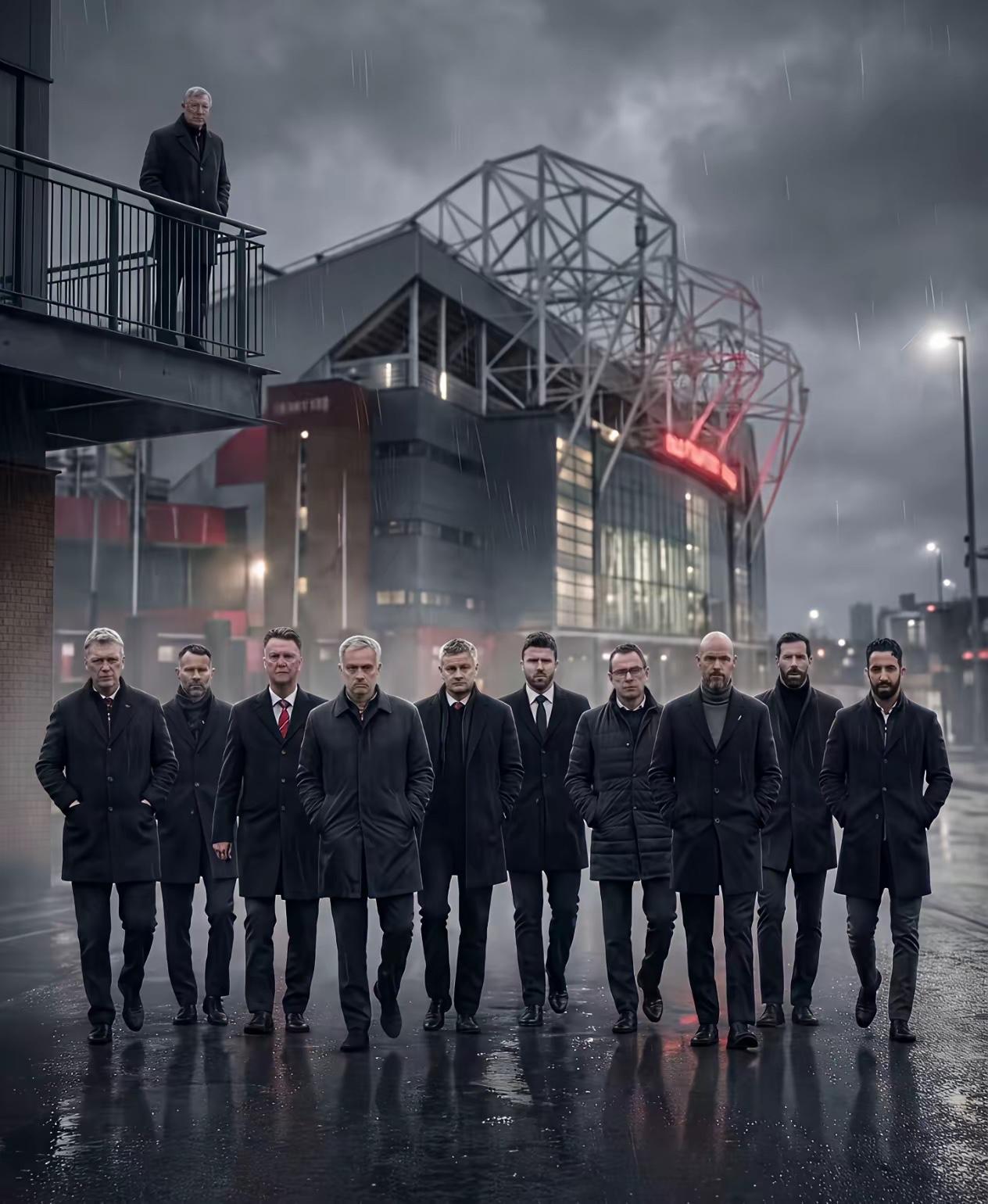 在后弗格森时代，曼联这些主教练中，真正让我讨厌的只有1.5个。🔴1就是范加尔