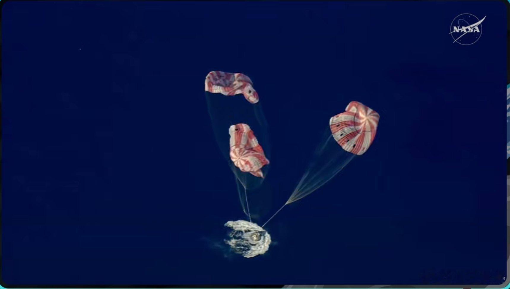 阿尔忒弥斯2号成功溅落太平洋！恭喜NASA！阿尔忒弥斯2号任务圆满成功！