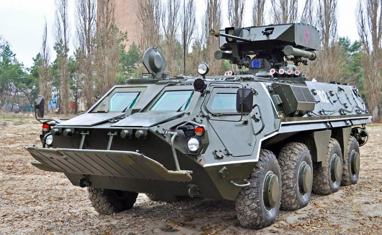 俄罗斯害怕乌克兰的BTR-4的原因！乌克兰制造的BTR-4步兵战斗，Bucep