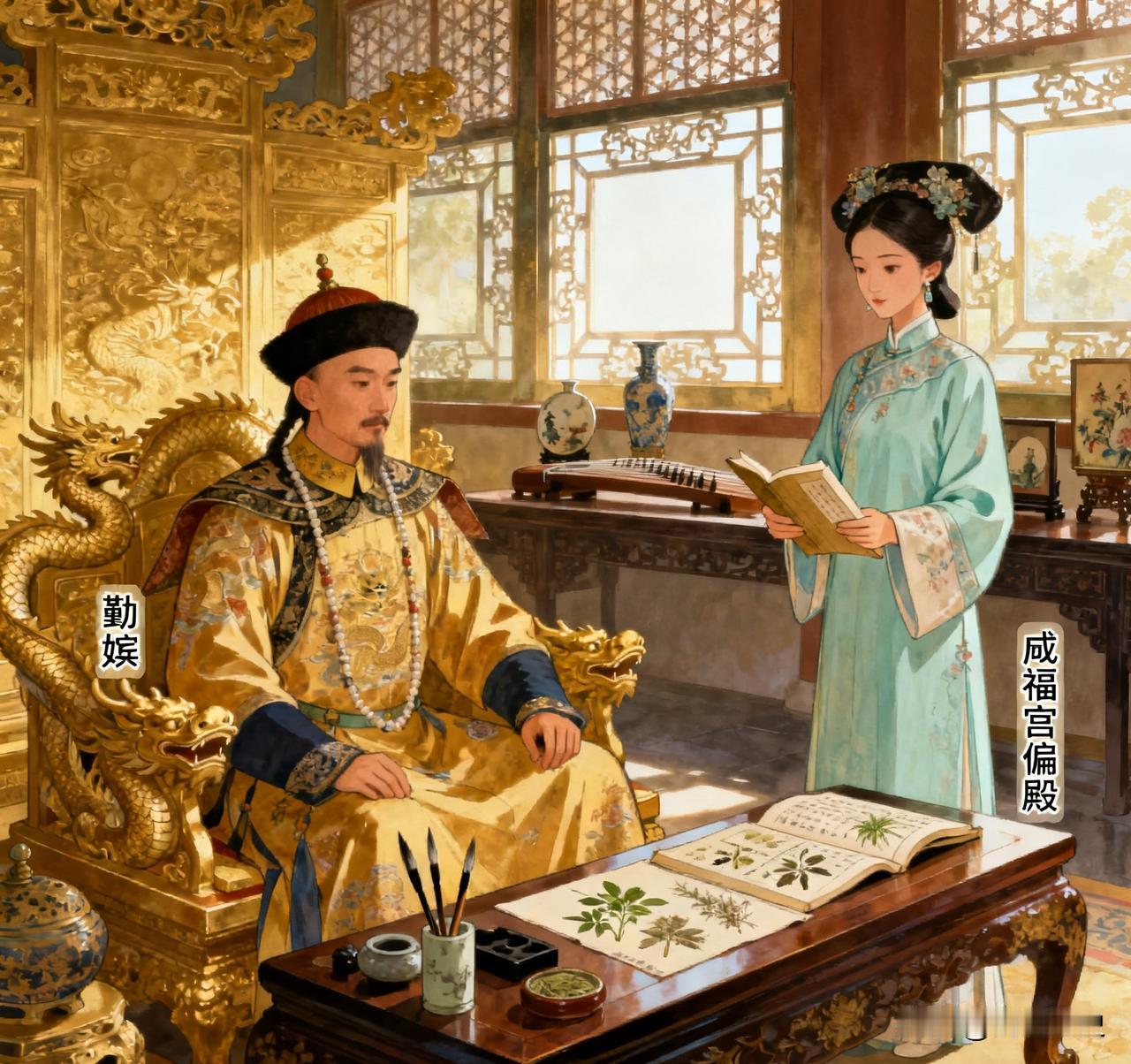 公元1711年，晚年的康熙皇帝赴宴时，无意中看上了一汉人女子，当即宠幸并将其册封