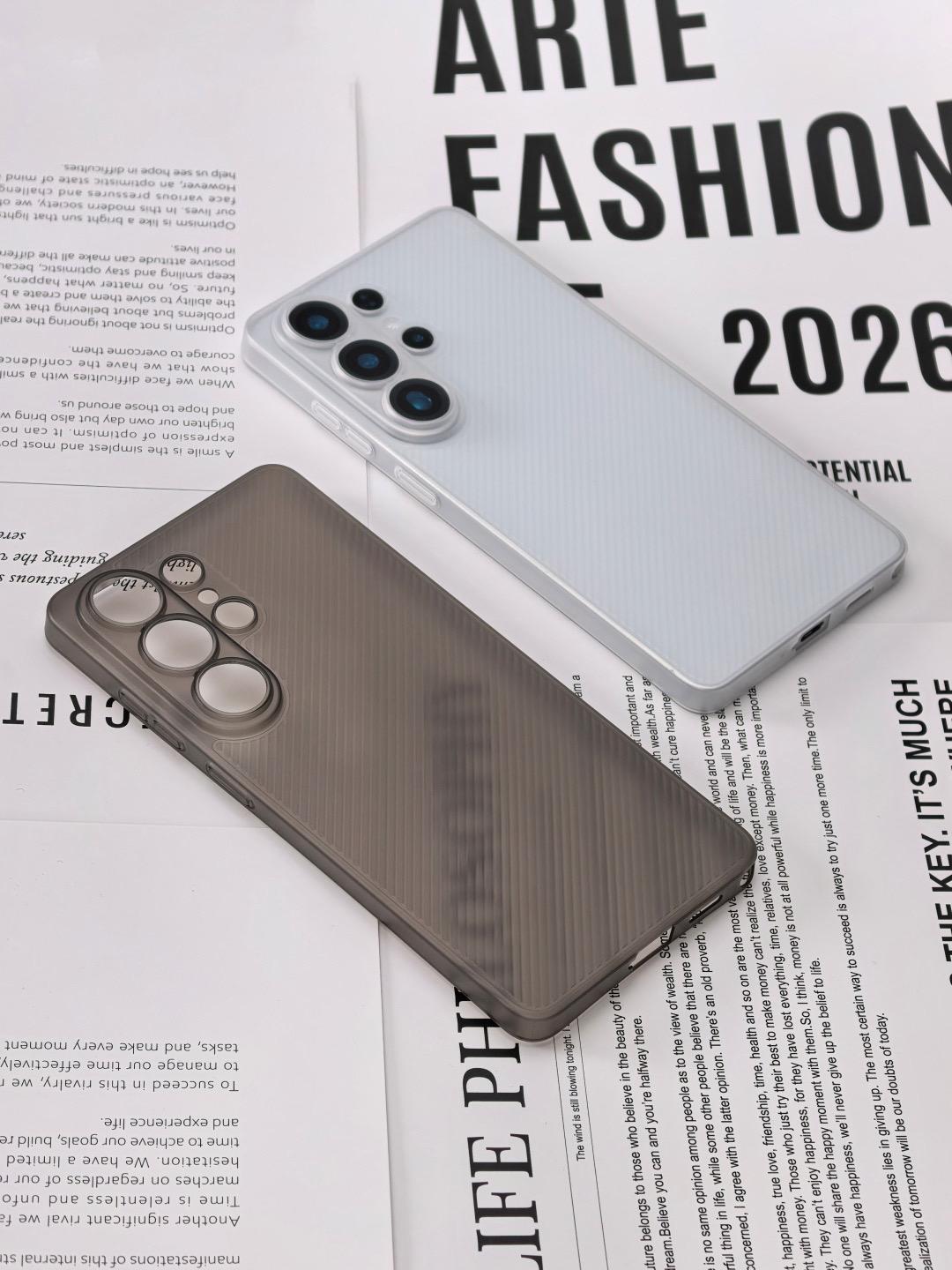 还有两天三星s26系列就发布了，壳膜都已经可以安排了毫无意外三星s26系列将是