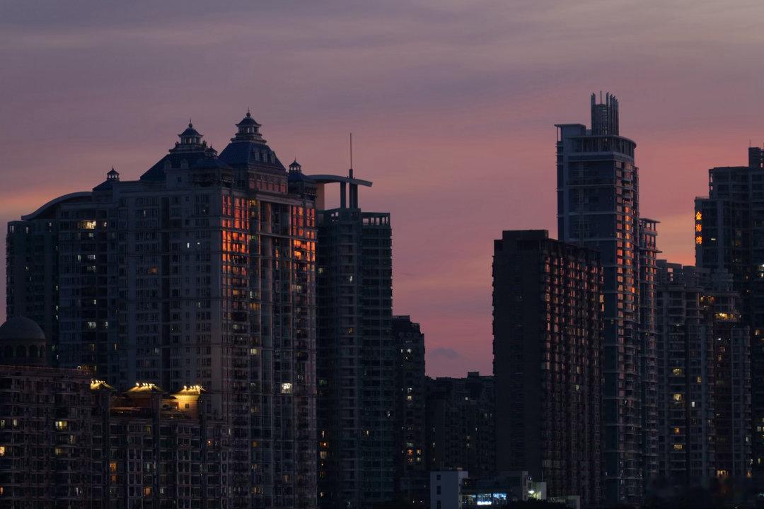 晚安每一天，继续奉上广州5月末的日落时光城市摄影我的日常plog城市摄影夜色松