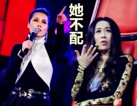 一次采访，主持人大胆问田震：“你觉得那英这个人怎么样？”田震冷笑一声：“哼，