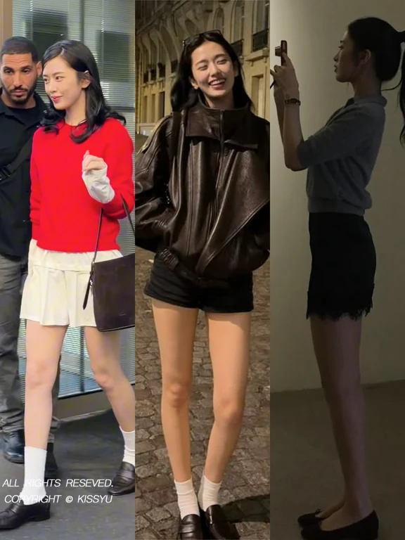 安宥真这腿的权威后知后觉，瘦而不柴线条感